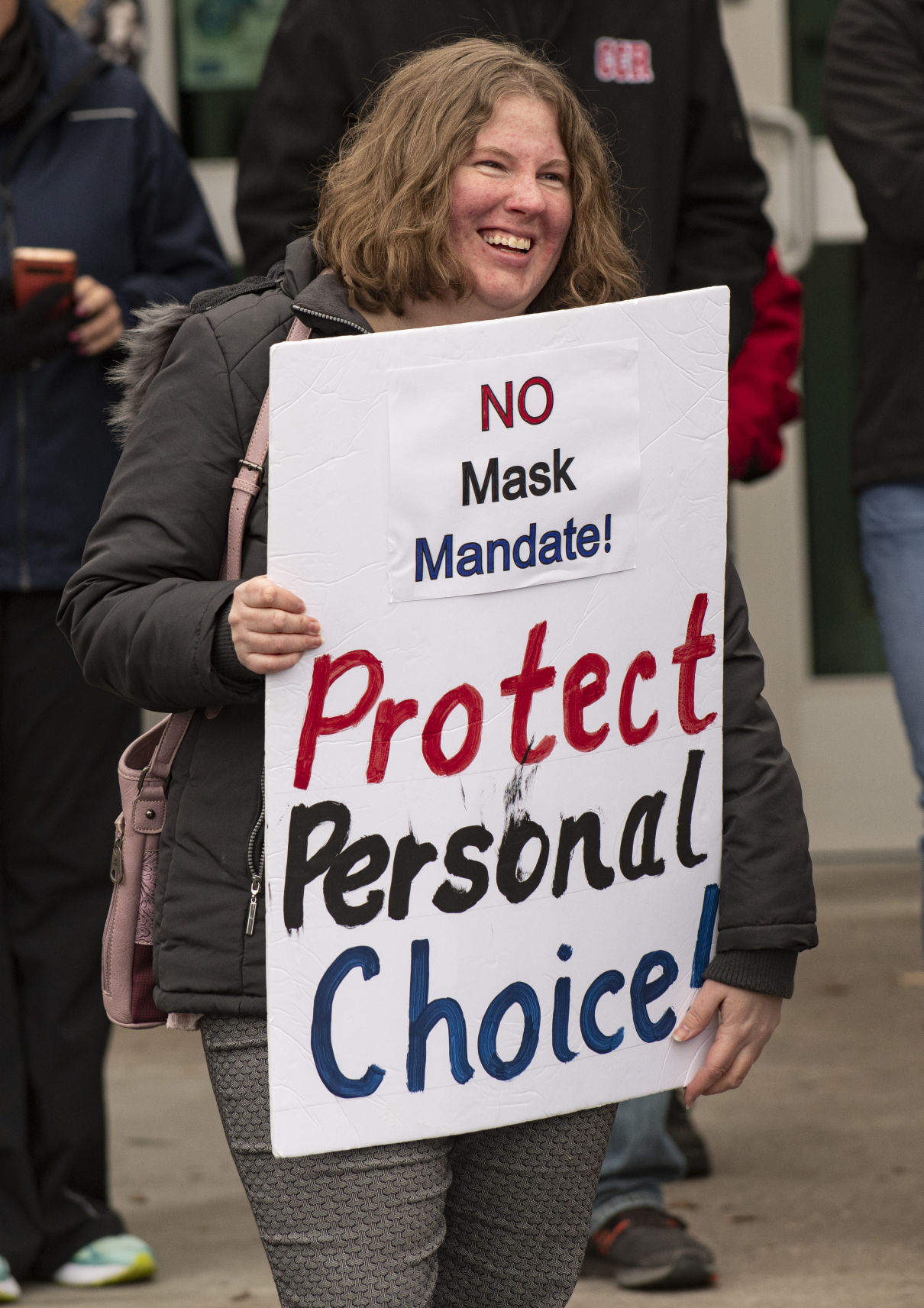 No Mask Mandates rally in Twin Falls
